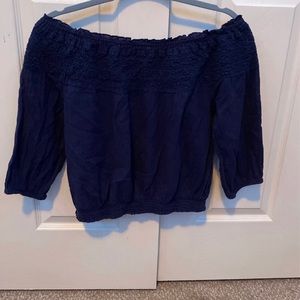 Aerie off the shoulder top